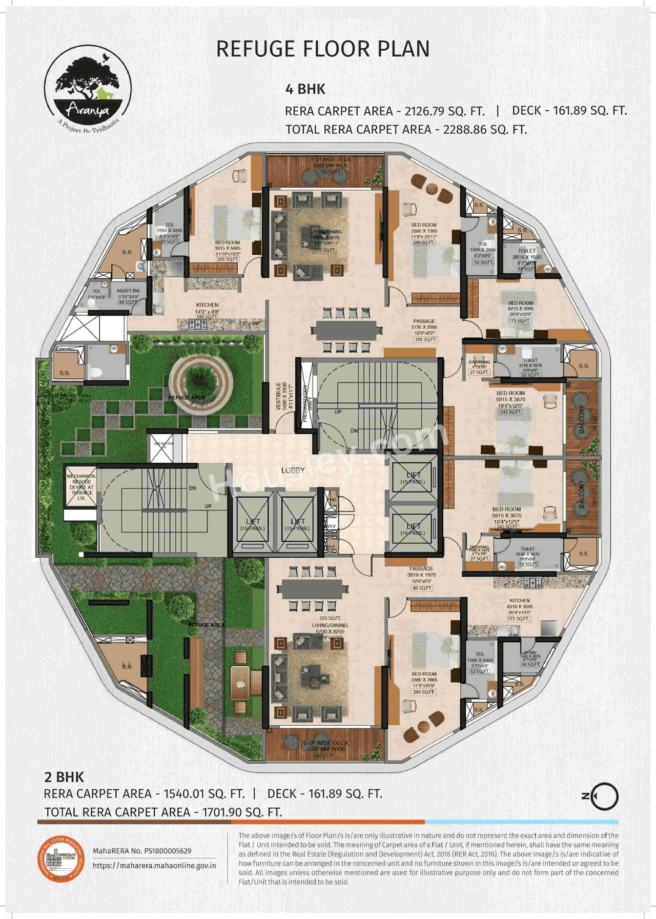Tridhaatu Aranya Floor plan 1
