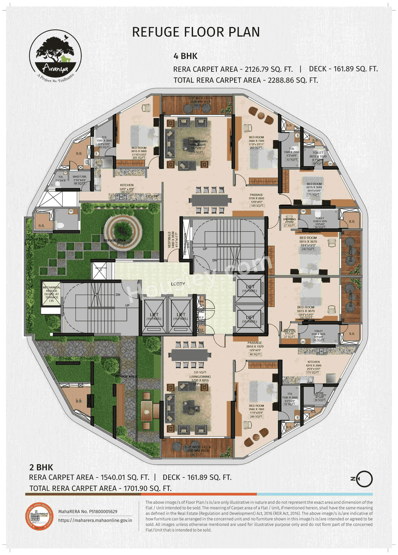 Tridhaatu Aranya Floor plan 2
