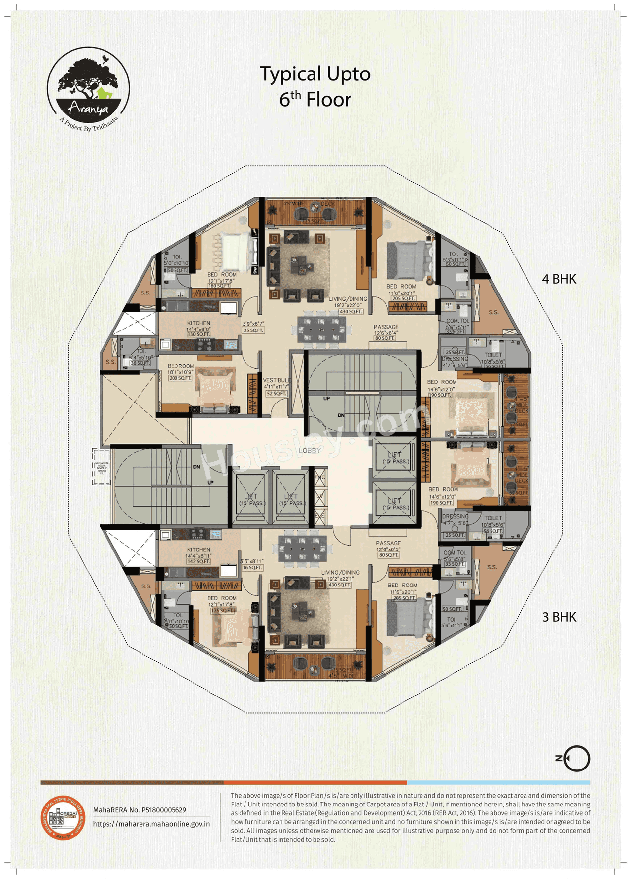 Tridhaatu Aranya Floor plan 5