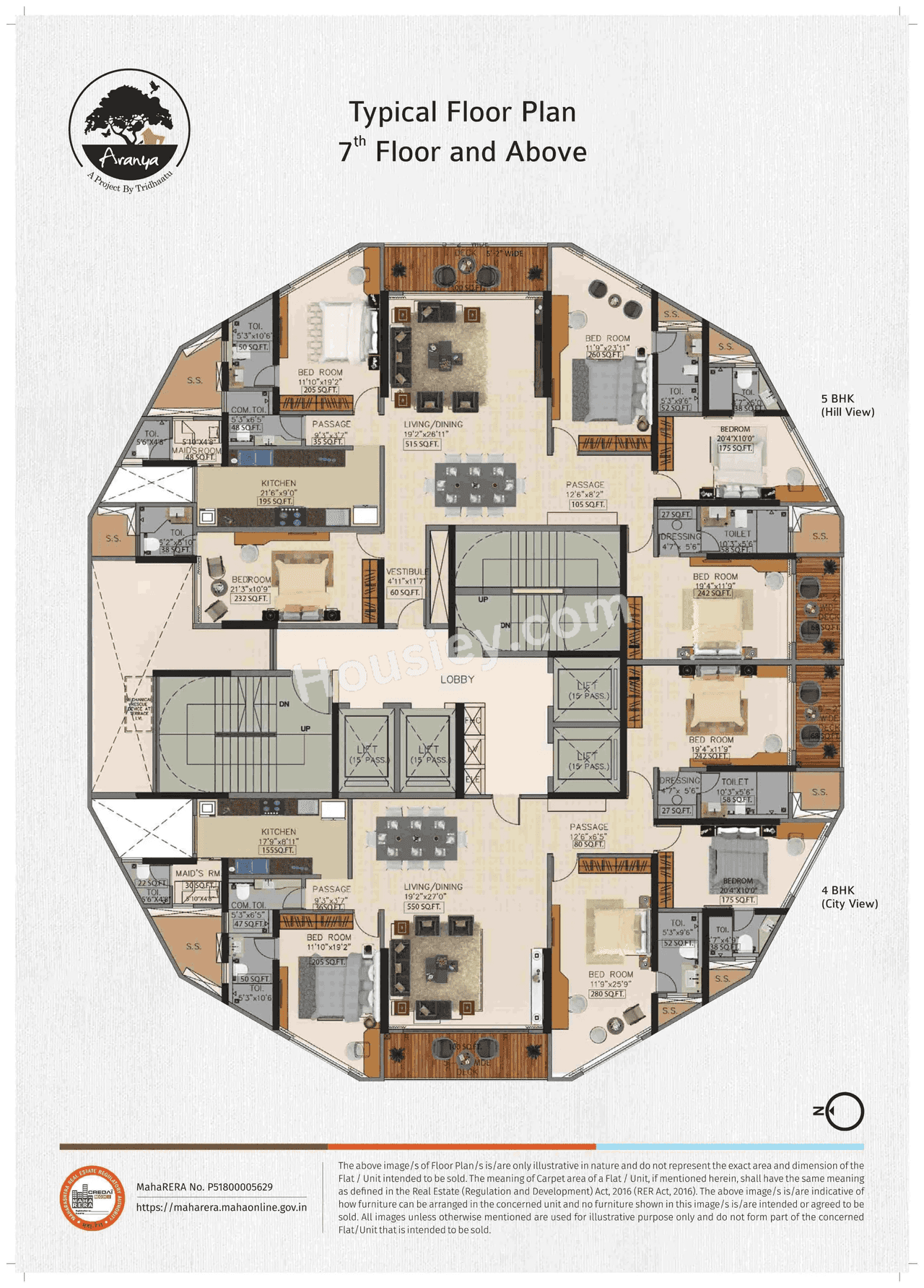 Tridhaatu Aranya Floor plan 6