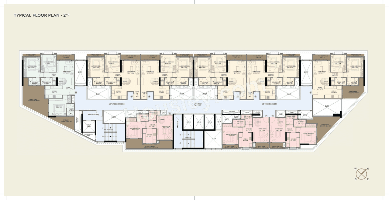 Triveni Pearl Floor plan 2