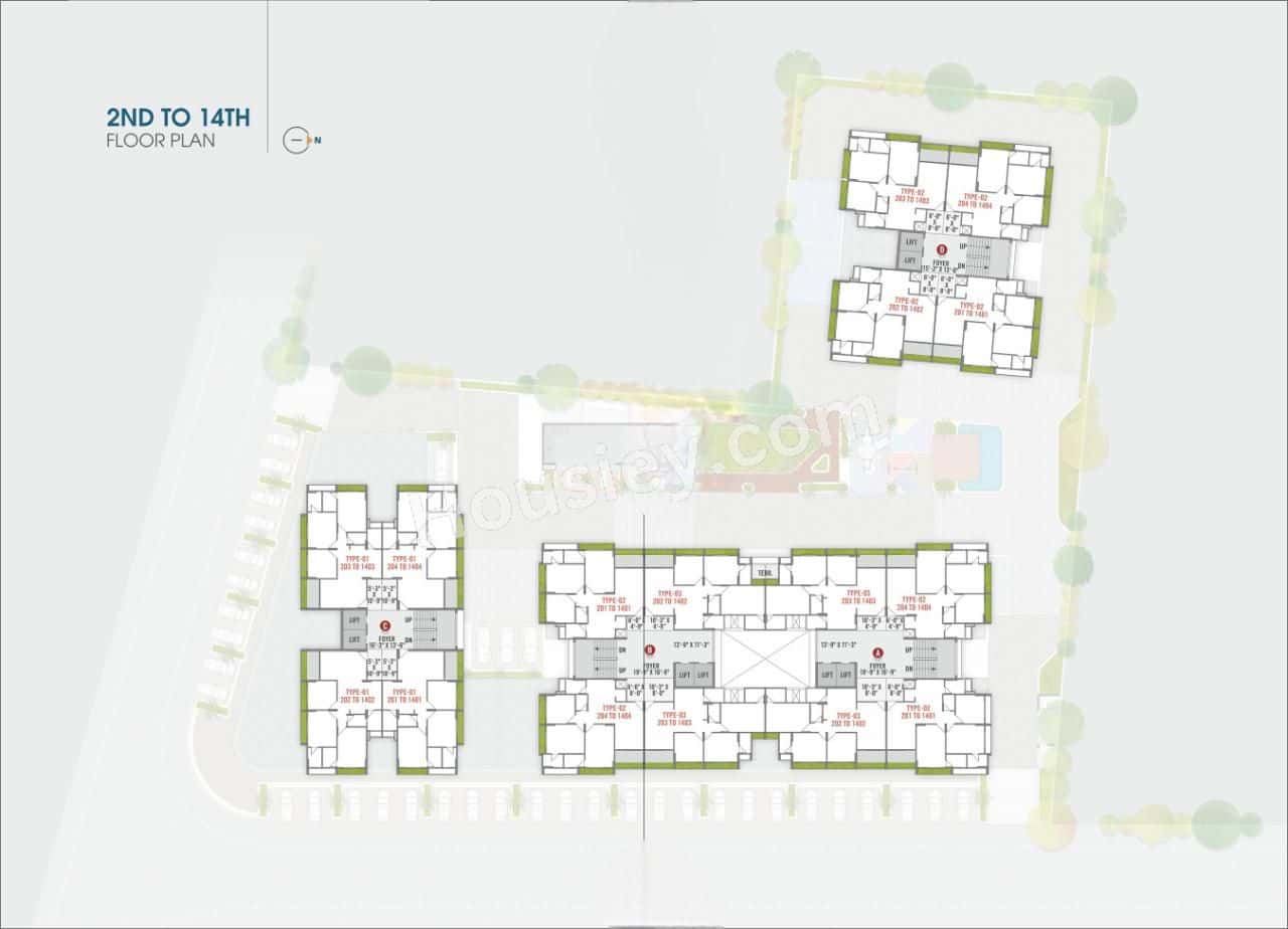 Tulsi Aura Floor plan 3