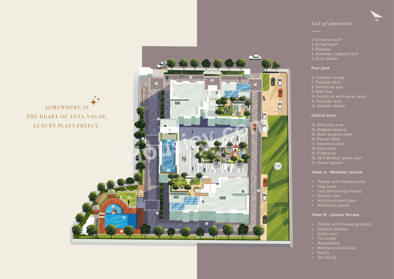 TVS Luxor Floor Plan