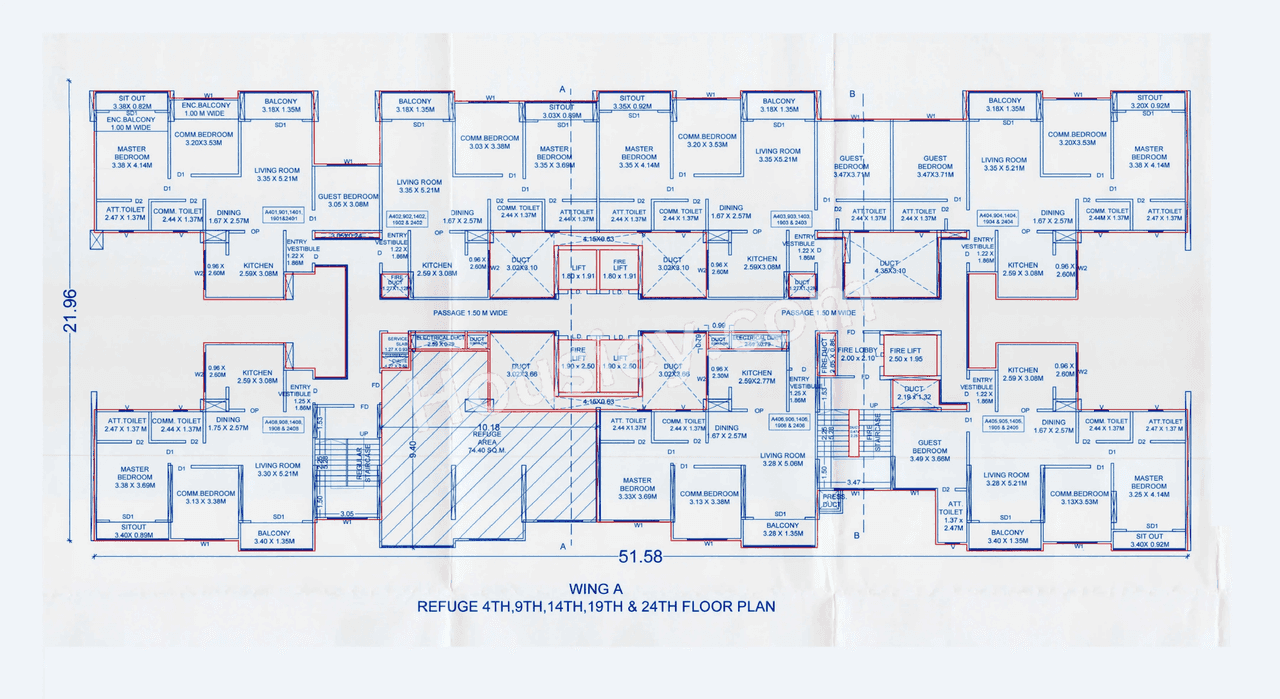 Unique QUE 154 Floor plan 4