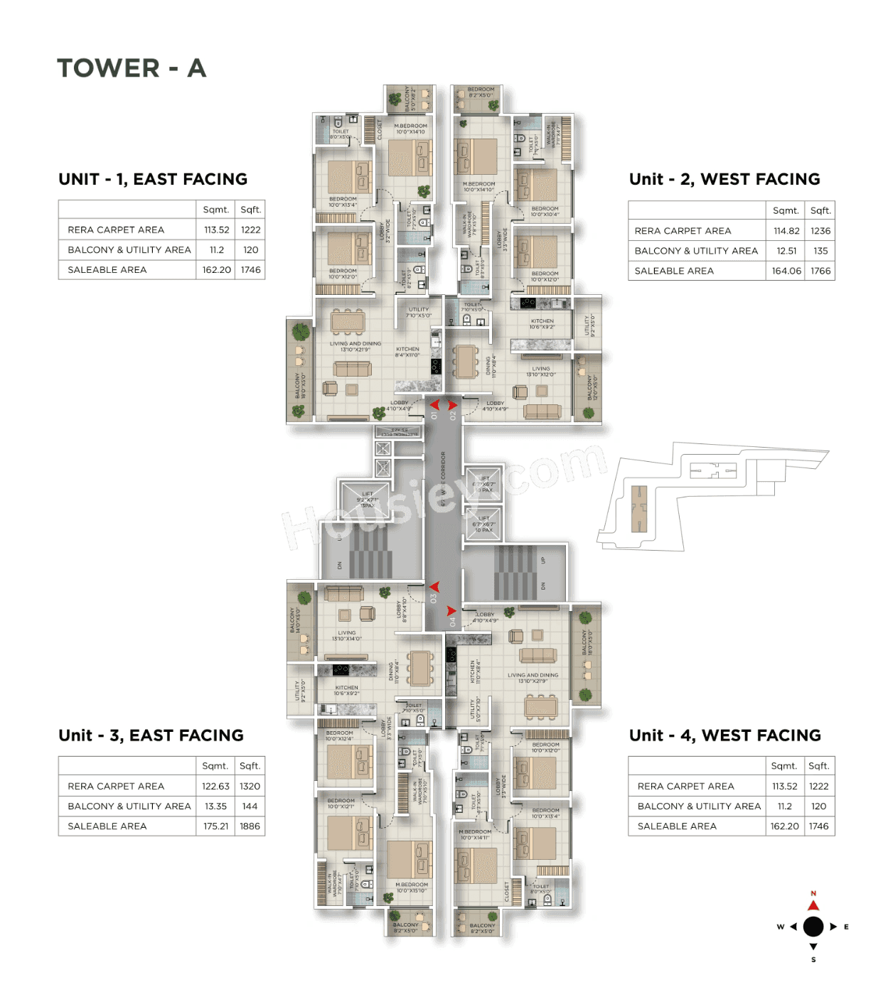 Urbanest Eastfield Floor plan 1