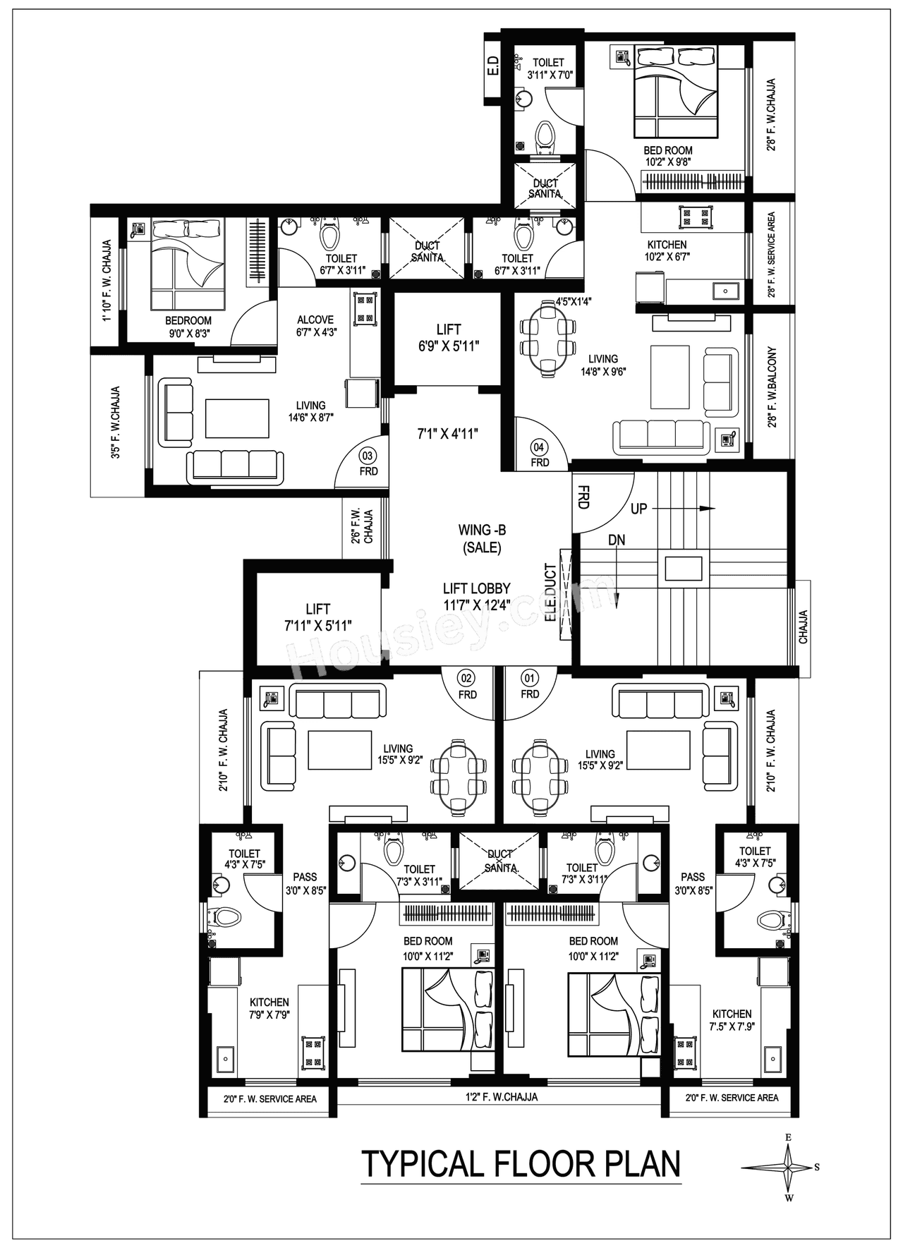 UVK Vastu Shilp Floor Plan