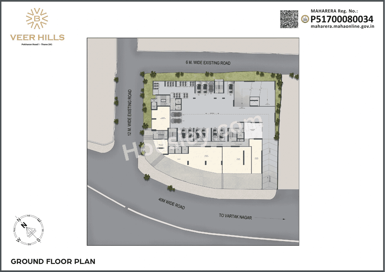 V B Veer Hills Floor plan 4