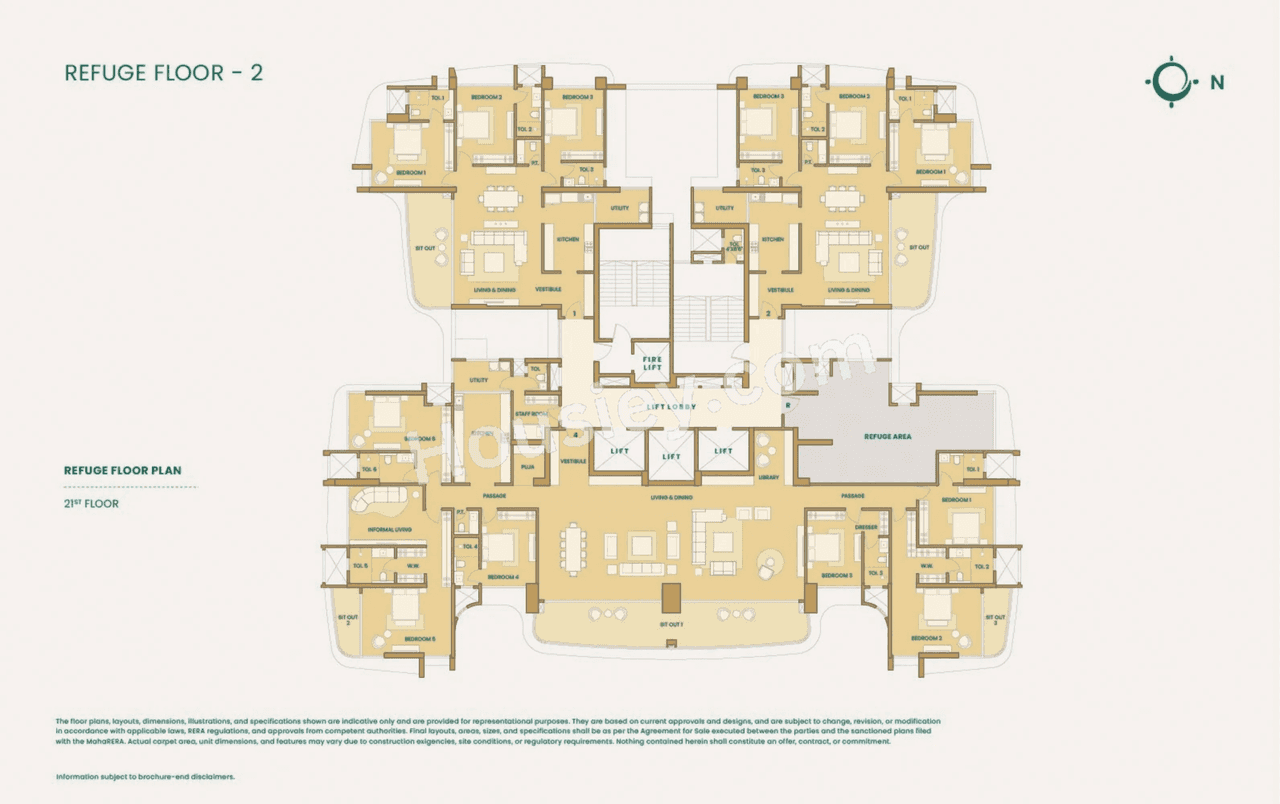 Viceroy Visava Floor plan 2