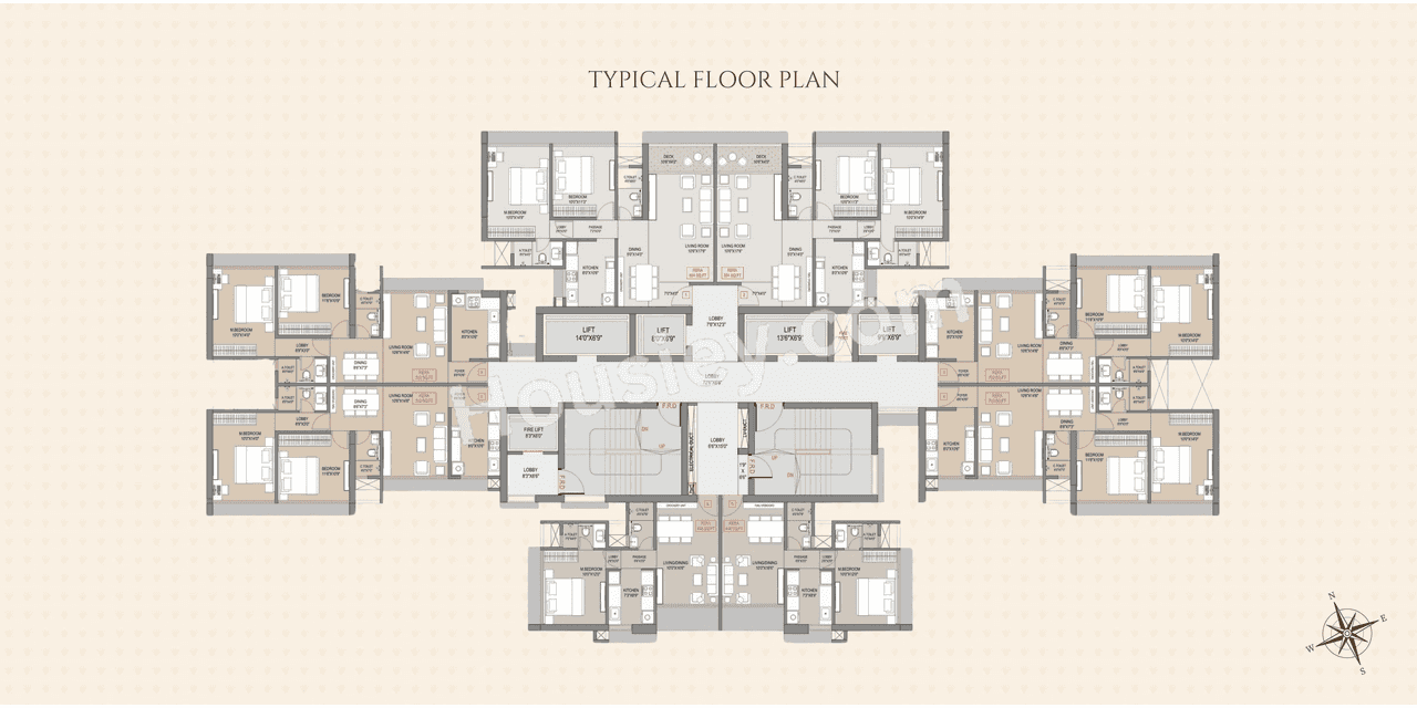 Vidisha Shreyaan Heights Floor Plan