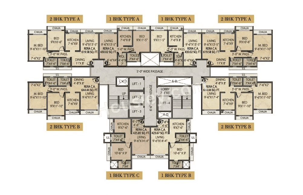 Vihang Luxuria Floor plan 2