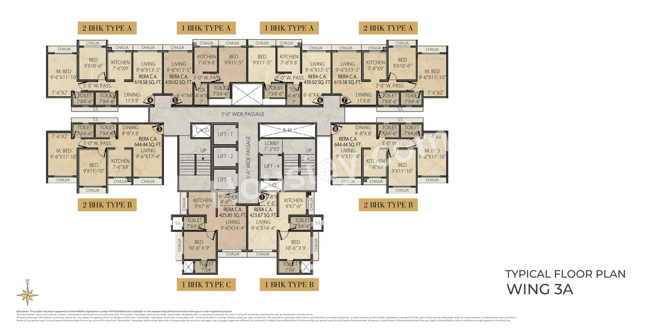 Vihang Luxuria Floor plan 3