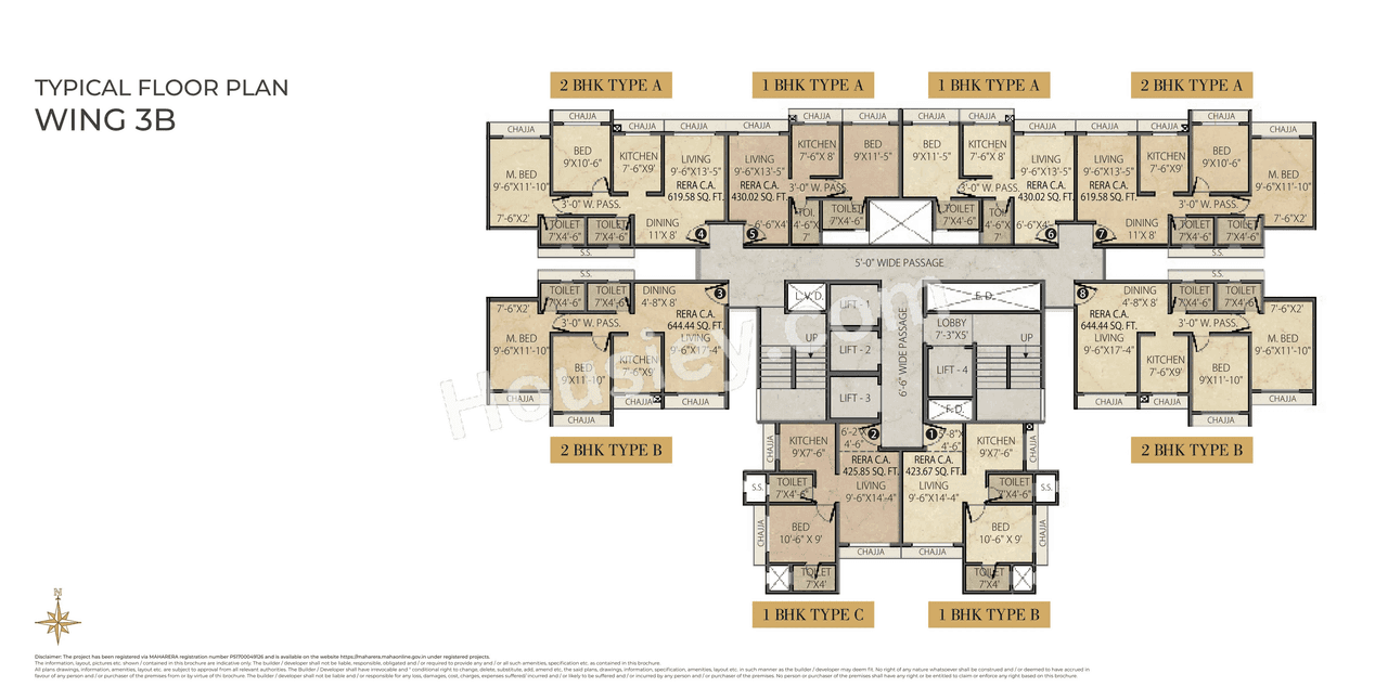 Vihang Luxuria Floor plan 4