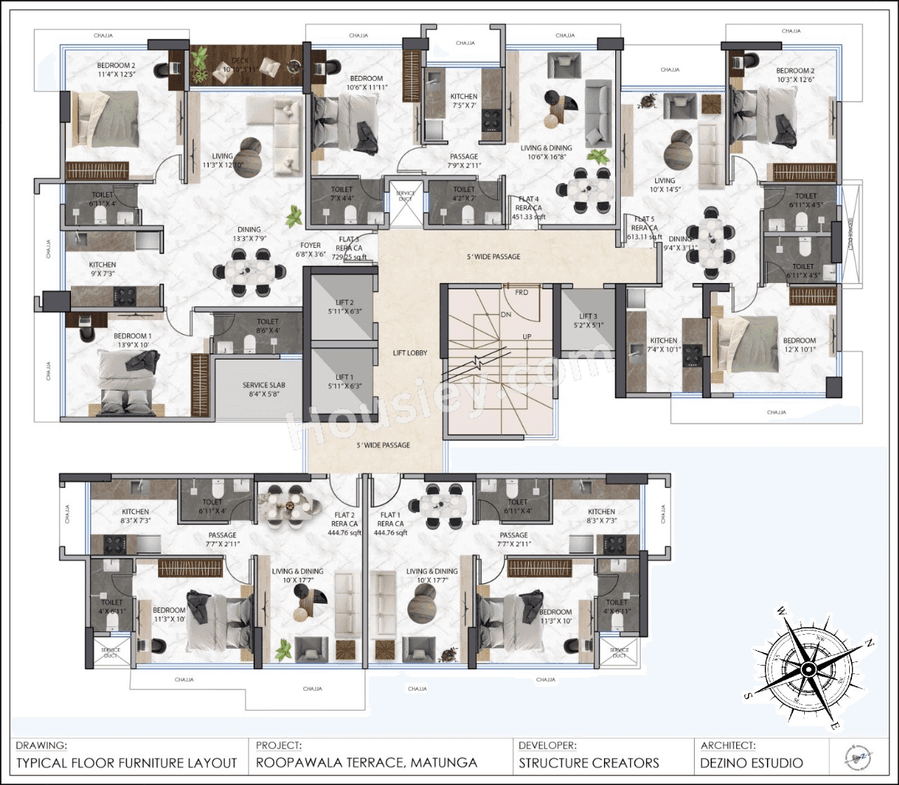 Viyaara Altiora Floor Plan