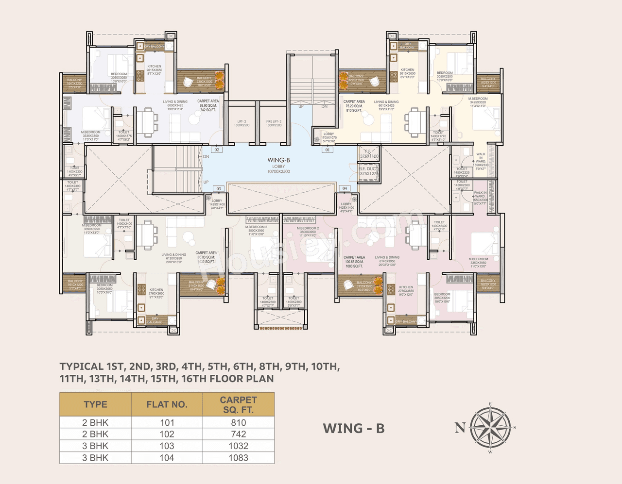 We Stellar Symphony Floor plan 3
