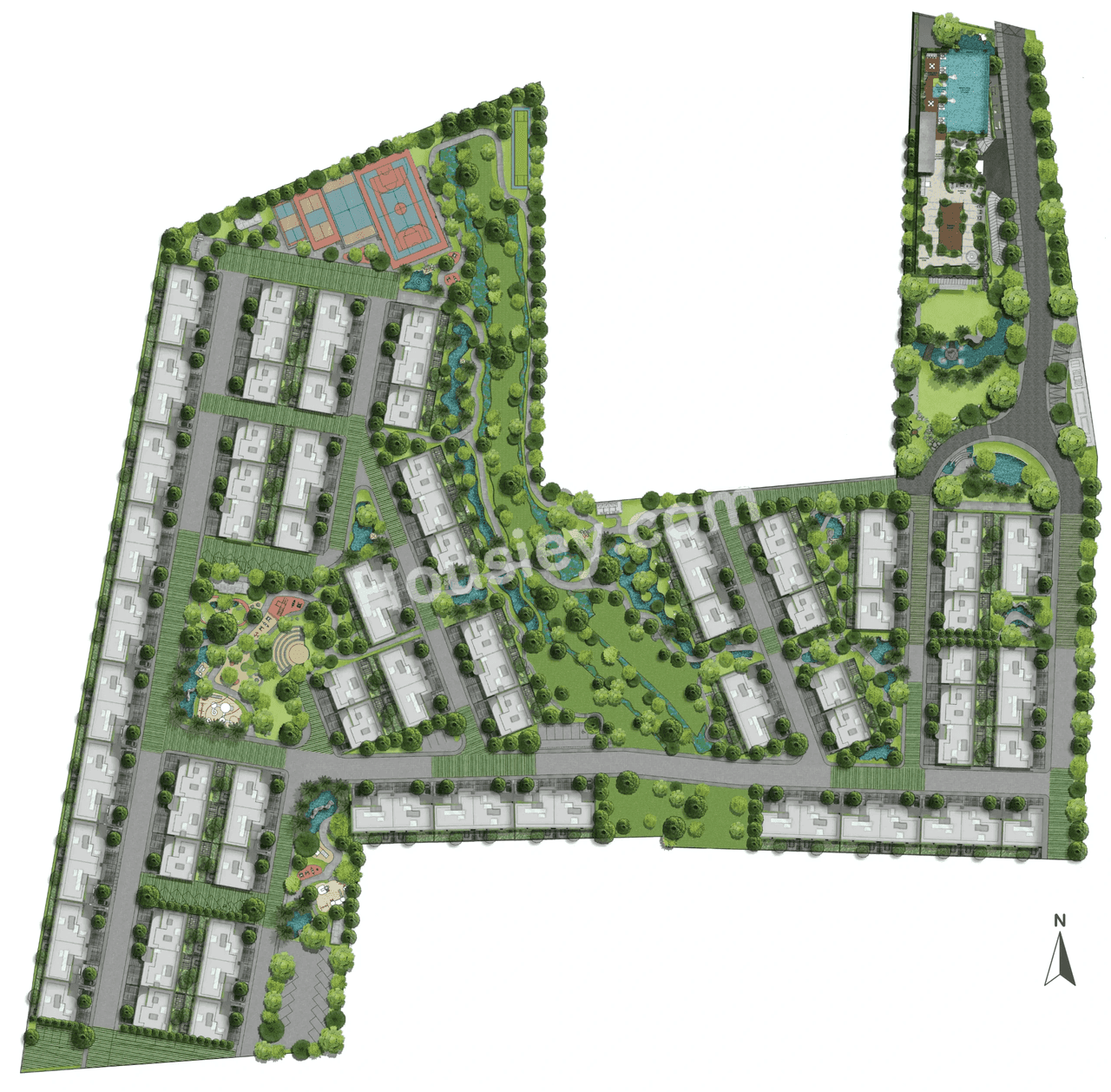 White Lotus Amanvana Master Plan