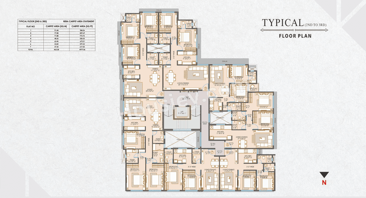 YK Dhanlaxmi Floor plan 5