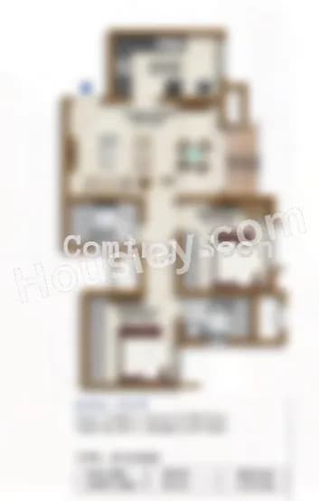 Unit plan - 388 sq.ft.