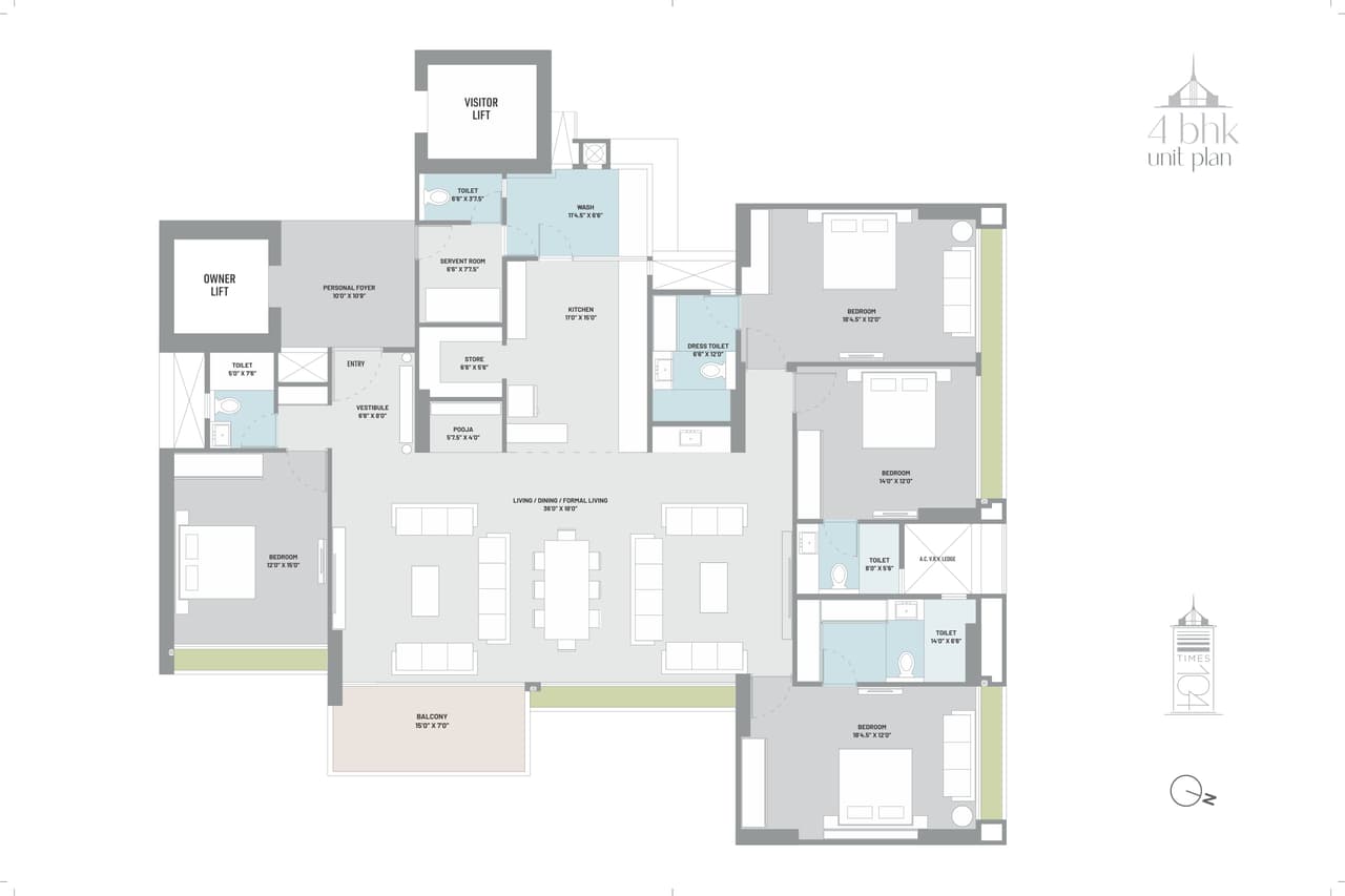 Unit plan - 2475 sq.ft.
