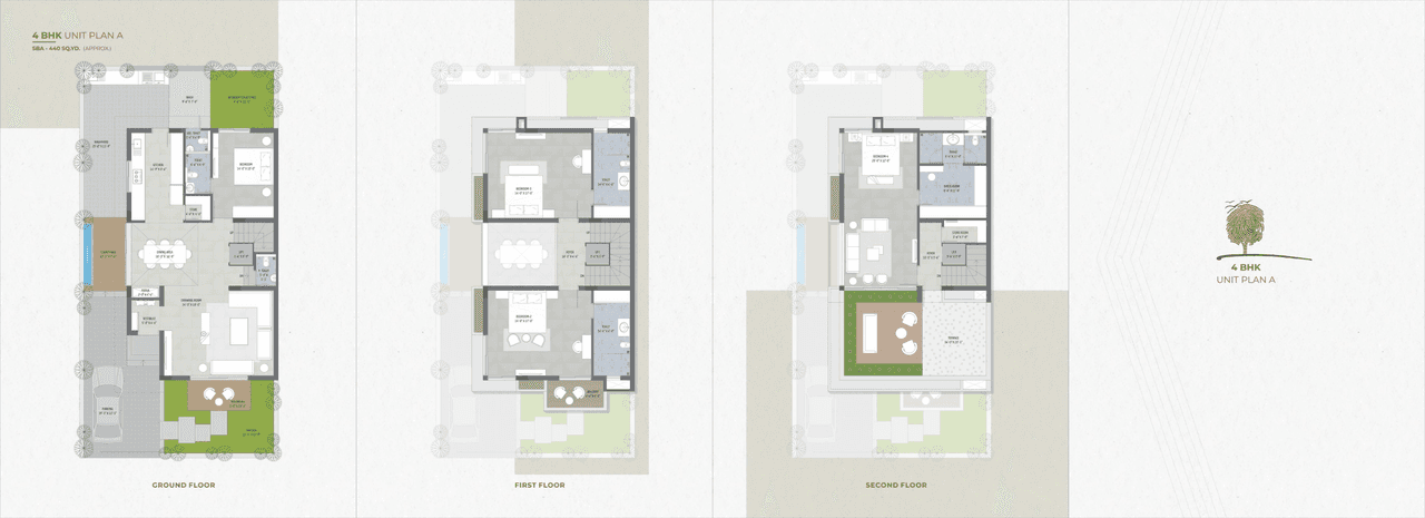 Unit plan - 2029 sq.ft.