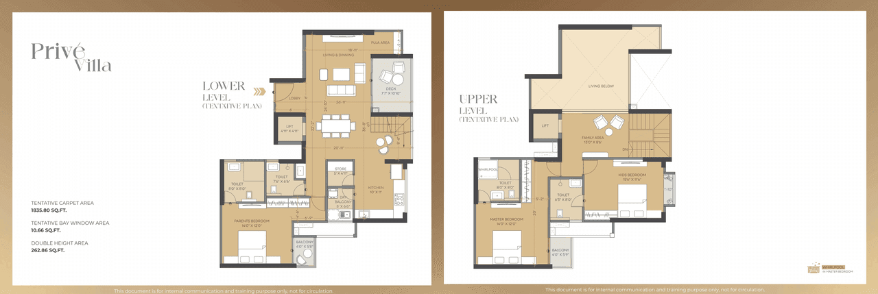 Unit plan - 1836 sq.ft.